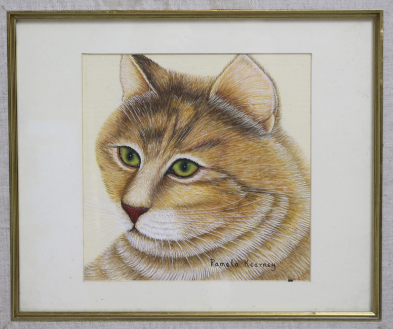 Original Artwork by Pamela Kierney Set in Gilt Frame - Image 3 of 3