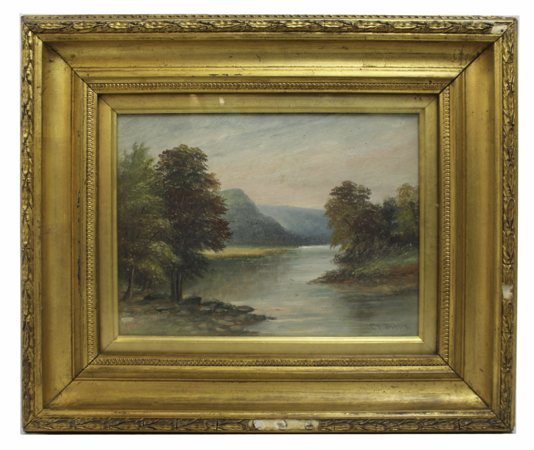 Late 19th c. Landscape by E.J.Bladon (British)