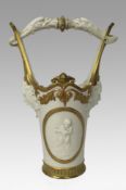 Royal Worcester Exhibition Vase 1884