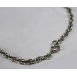 Vintage Engraved Silver Locket on Chain