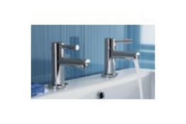 New & Boxed Gladstone Taps. Tb2013.Chrome Plated Solid Brass Mirror Finish Simple Installation...