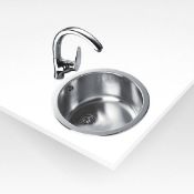 New (V70) Inset Stainless Steel Sink With One Bowl. Sphera Series. Stainless Steel Sink. One ...