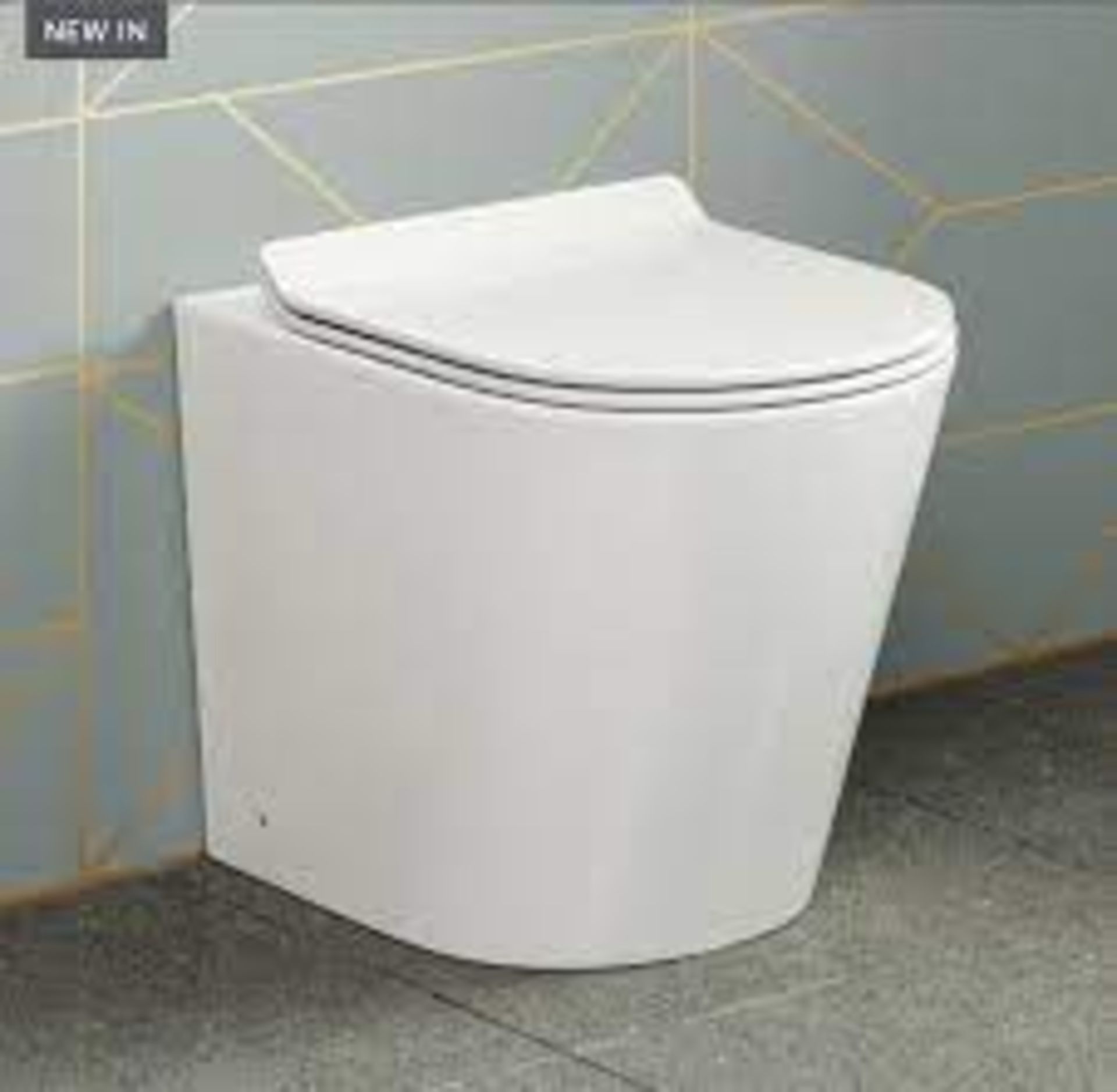 New & Boxed Lyon Back To Wall Toilet , seat not included. RRP £349.99 Each. Our Lyon Back To...