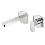 New (NY40) Vema Plavis chrome single Wall mounted basin mixer