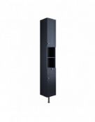 New & Boxed (C56) Benita 300 F/S Tall Unit- Indigo Ash. RRP £400.00. The Benita furniture rang...