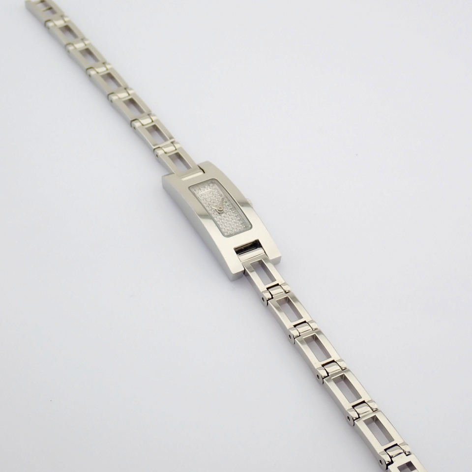 Gucci / 3900L / Diamond Dial - Ladies' Steel Wrist Watch - Image 6 of 9