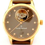 Claude Bernard / Open Heart / Automatic (New) Full Set - Unisex Steel Wrist Watch
