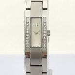 Gucci / 4600L / Mother Of Pearl & Diamond - Ladies' Steel Wrist Watch