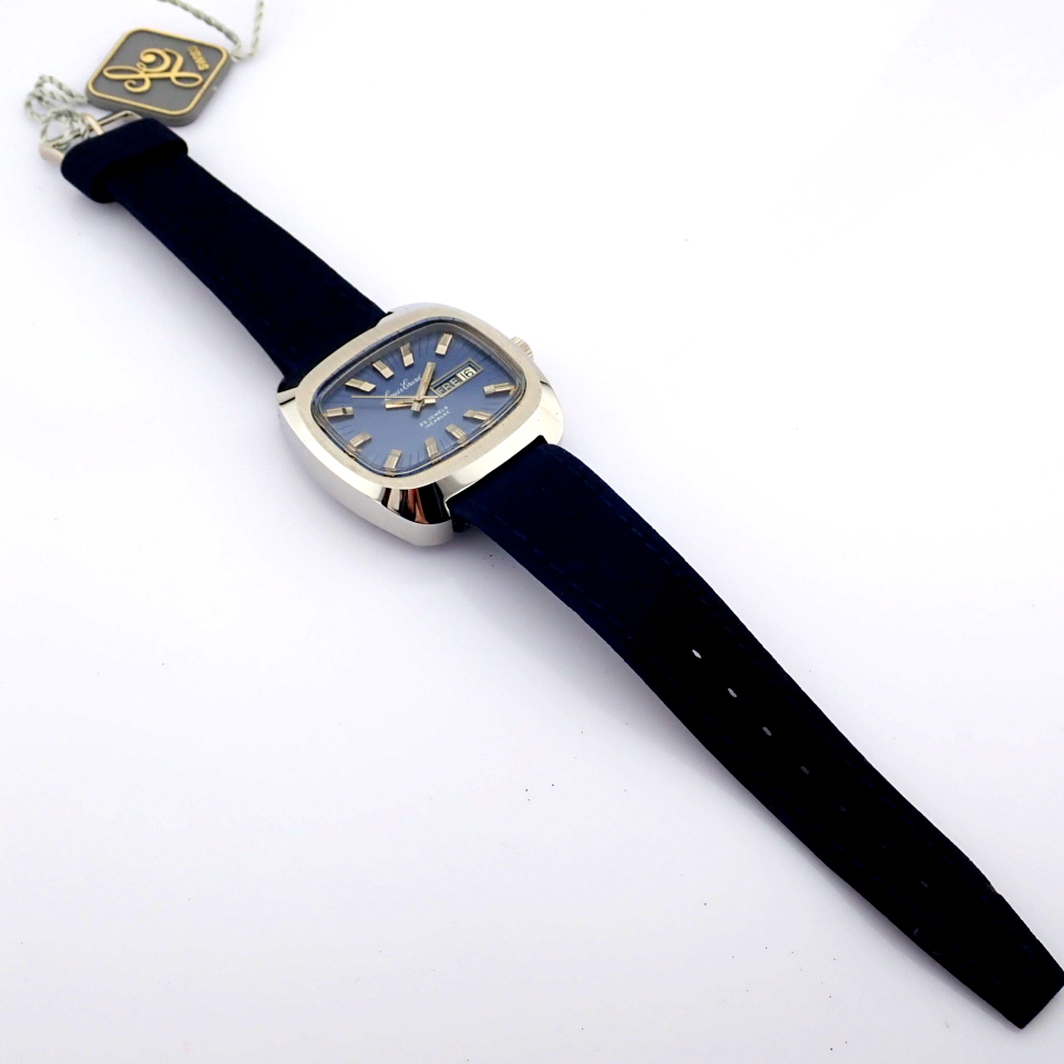 Louis Erard / INCABLOC - Gentlemen's Steel Wrist Watch - Image 5 of 5