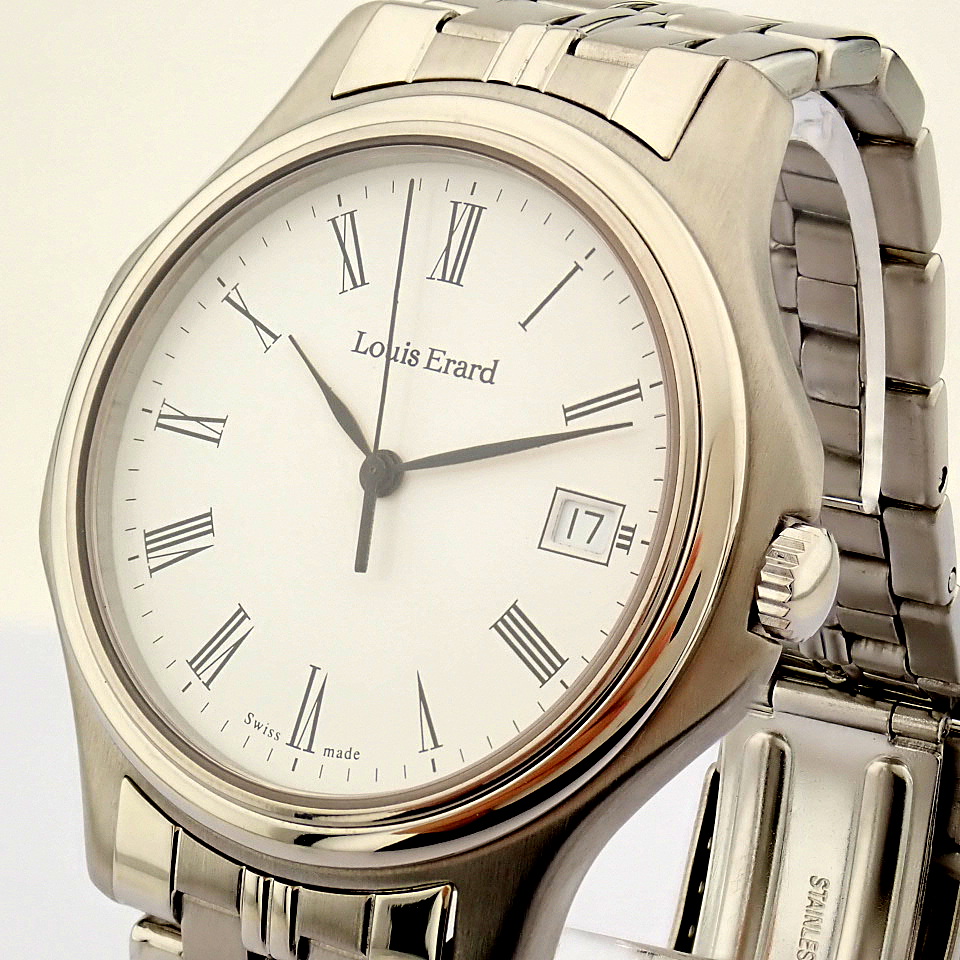 Louis Erard - Gentlemen's Steel Wrist Watch - Image 9 of 9