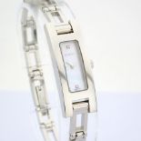 Gucci / 3900L / Mother Of Pearl & Diamond Dial - Ladies' Steel Wrist Watch