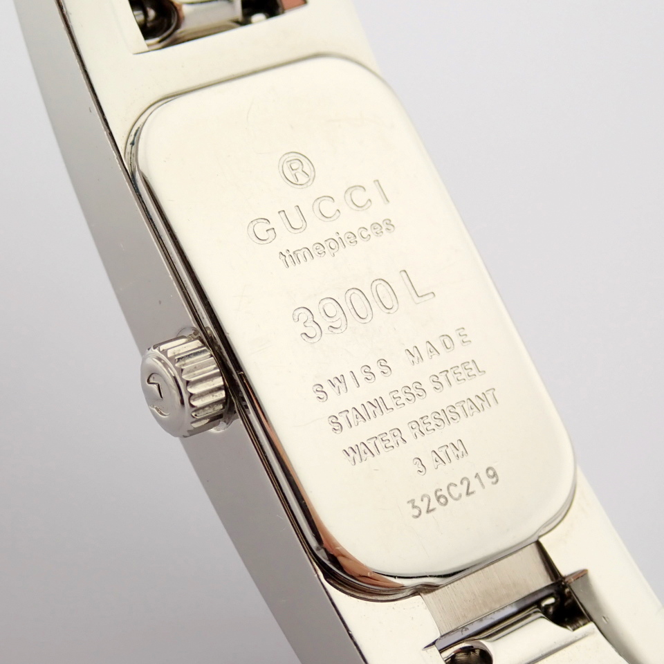 Gucci / 3900L / Diamond Dial - Ladies' Steel Wrist Watch - Image 8 of 9