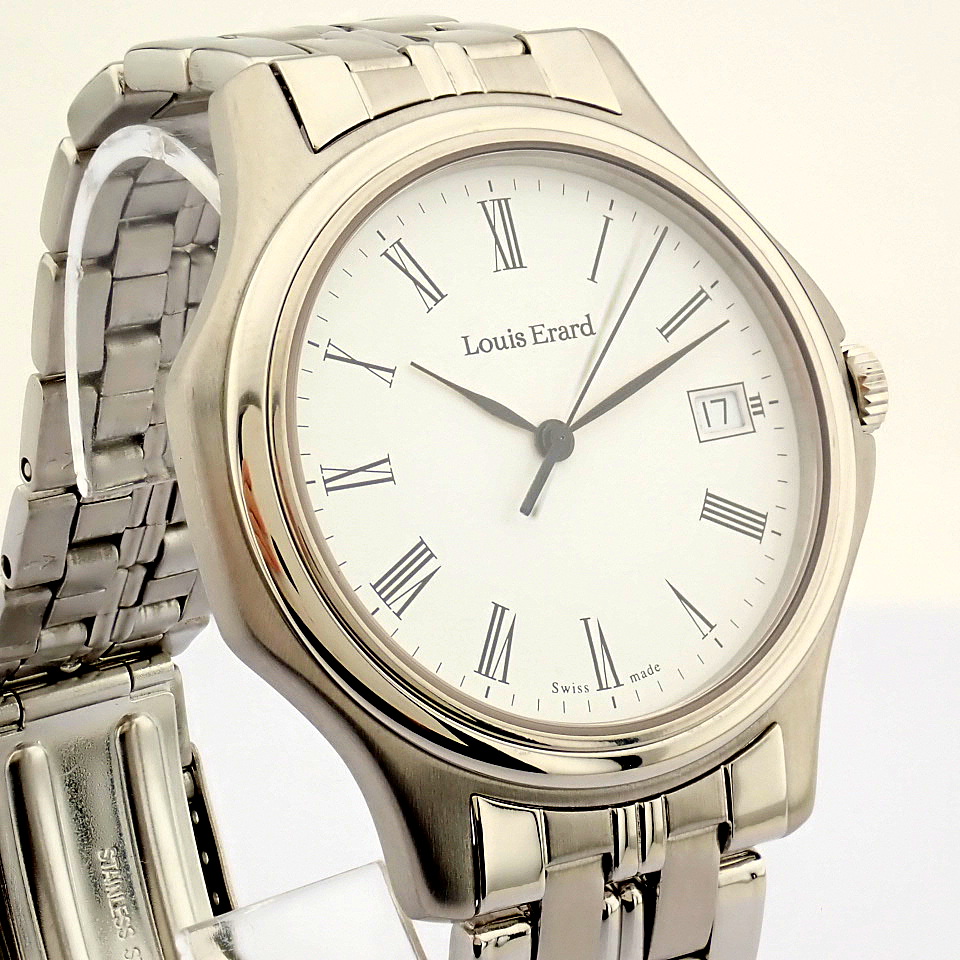 Louis Erard - Gentlemen's Steel Wrist Watch - Image 2 of 9