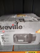 Breville Flow 4-Slice Toaster with High-Lift. RRP £39.99 - Grade U