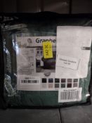 Granbest Thick Sofa Cover 3 Seater In Dark Green. RRP £24.99 - Grade U