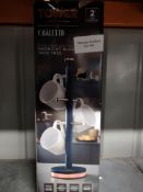 Tower T826132MNB Cavaletto Mug Tree, Midnight Blue and Rose Gold. RRP £19.99 - Grade U