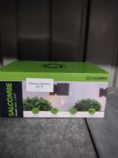 Salcombe Outdoor Solar Powered Wall Light. RRP £39.99 - Grade U