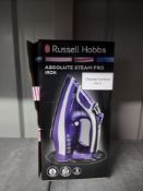 Russell Hobbs Absolute steam pro Iron. RRP £65.99 - Grade U