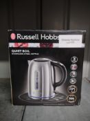 Russell Hobbs 20460 Kettle, Stainless Steel, 3000 W, 1.7 liters. RRP £31.99 - Grade U