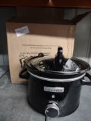 Crock-Pot Slow Cooker | Removable Easy-Clean Ceramic Bowl. RRP £29.99 - Grade U