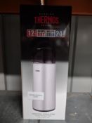 Thermos 184625 Lever Action Pump Pot, 2.5 L Black. RRP £37.99 - Grade U