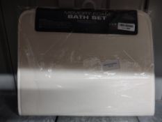 Memory Foam Bath Mat, 2 Piece Rugs. RRP £20.99 - Grade U