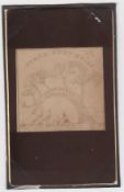 South Australia 1891-96 Competition Essays - Photographic design, depicting "Proclamation Tree", siz