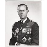 HRH Prince Philip Duke of Edinburgh 1963 Anthony Buckley Magnificent Studio Photograph by Anthony Bu