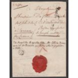 France - Revolutionary Wars 1794 (Dec. 28) Entire letter from M. Catoire, representative of the Fre