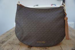 Michael Kors Brooke Large Hobo Brown/Acorn