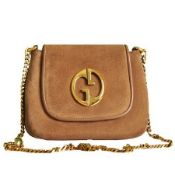 GUCCI Mini Chain Messenger Shoulder Bag