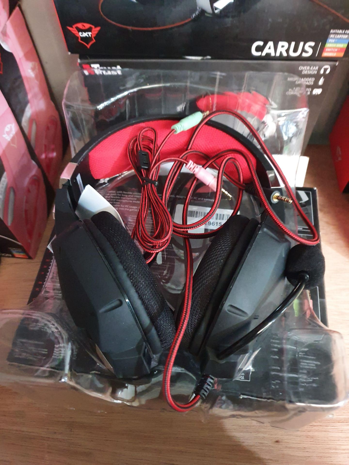 6 x Trust Carus Gaming Headsets. GXT 322. - Image 2 of 3