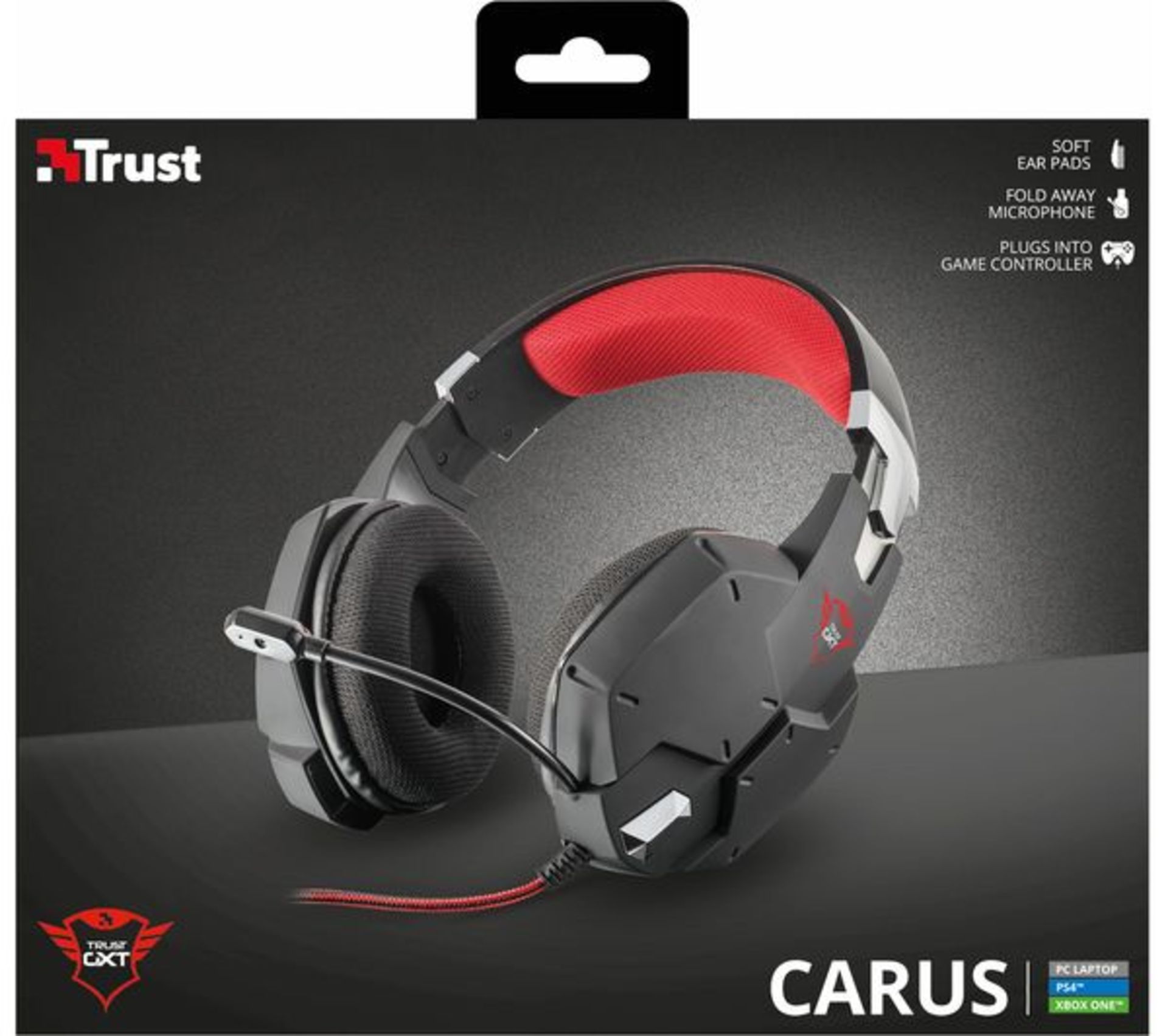 6 x Trust Carus Gaming Headsets. GXT 322.