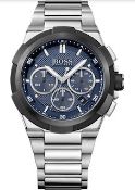 Men's Hugo Boss Supernova Chronograph Watch 1513360 Architecturally Inspired, The Supernova