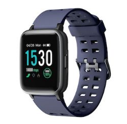 Brand New Unisex Fitness Tracker Watch Id205 Blue/Grey Strap About This Item.1.3-Inch LCD Colour