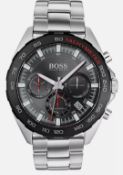 Hugo Boss 1513680 Men's Intensity Silver Bracelet Chronograph Watch