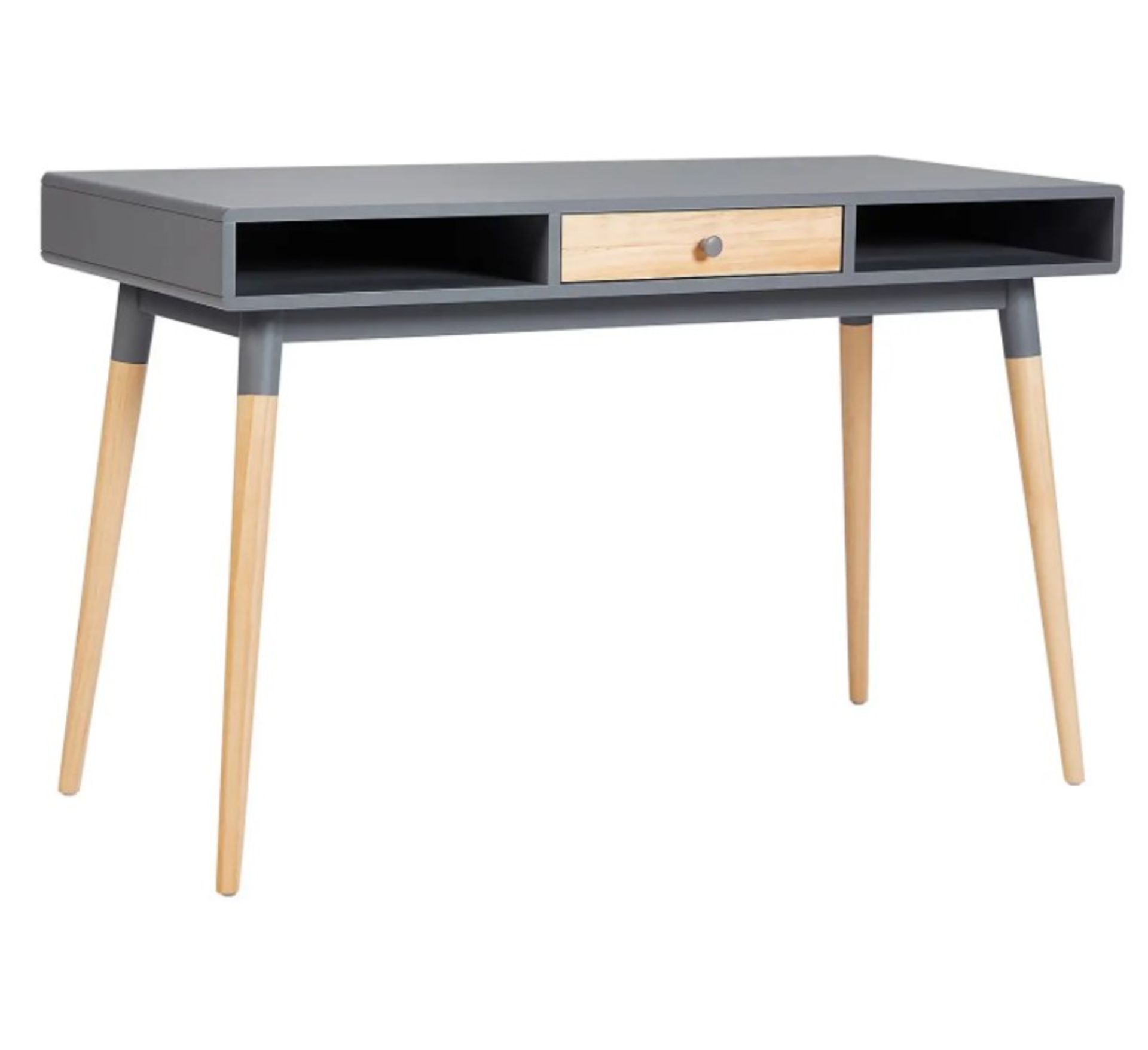 (Mz) 1x Dave The Office Desk RRP £150. (H75x W120x D53cm) - Image 2 of 4