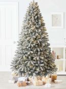 (6J) 6x Christmas Items. 1x 7ft Pembroke Spruce Premium Tree Pre Lit RRP £250. 2x Gonk Acrylic LED