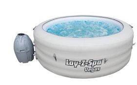 (Mz) 1x Lay-Z-Spa Vegas RRP £580. Direct Warehouse Return – Contents Appear Clean. (Lot Contains 2