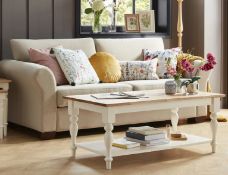 (Mz) 1x Laura Coffee Table RRP £150. (H)45 x (W)110 x (D)60cm