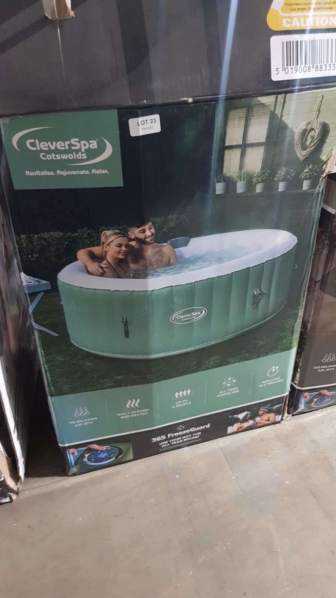 (Mz) 1x CleverSpa Cotswolds RRP £350. Unchecked Direct Warehouse Return. - Image 5 of 5