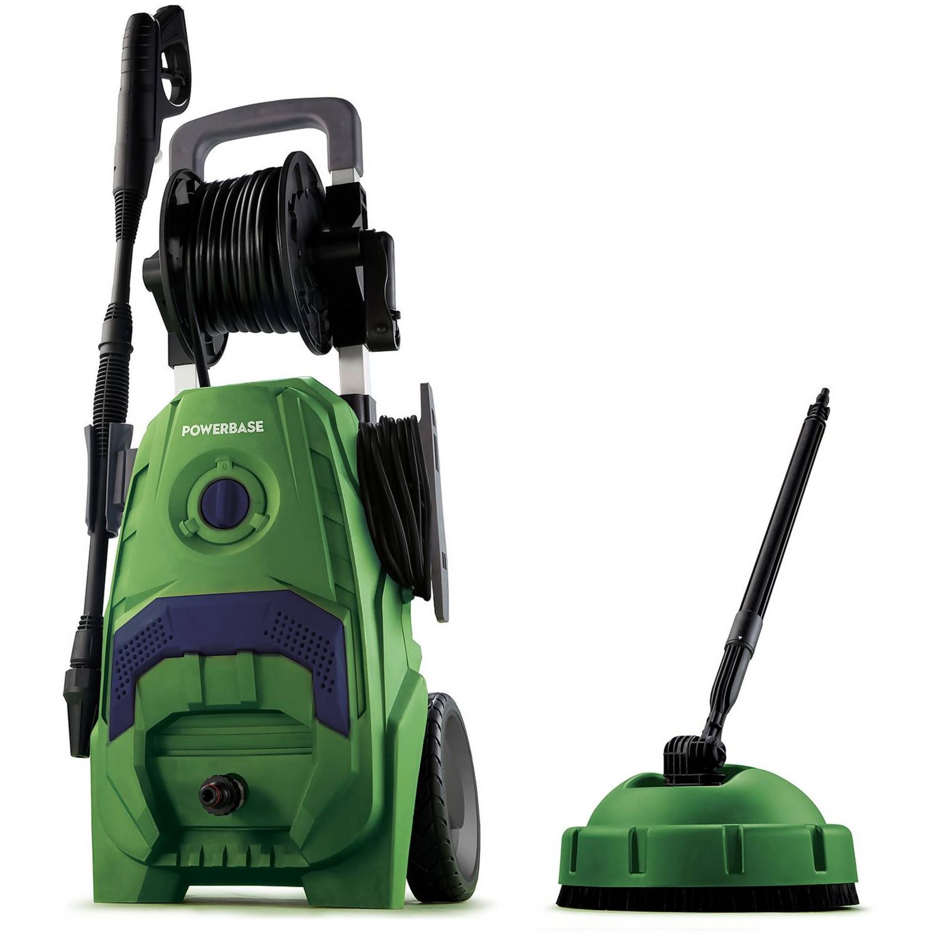 (7A)( 2x Powerbase Pressure Washer Items. (1x 2000W & 1x 1850W) - Image 2 of 3