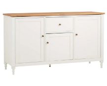 (Mz) 1x Laura Sideboard RRP £250. (H)80 x (W)139 x (D)45cm