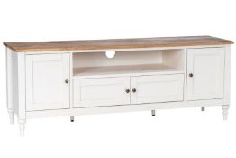 (Mz) 1x Laura TV Media Unit RRP £250. (H)55 x (W)150 x (D)40cm