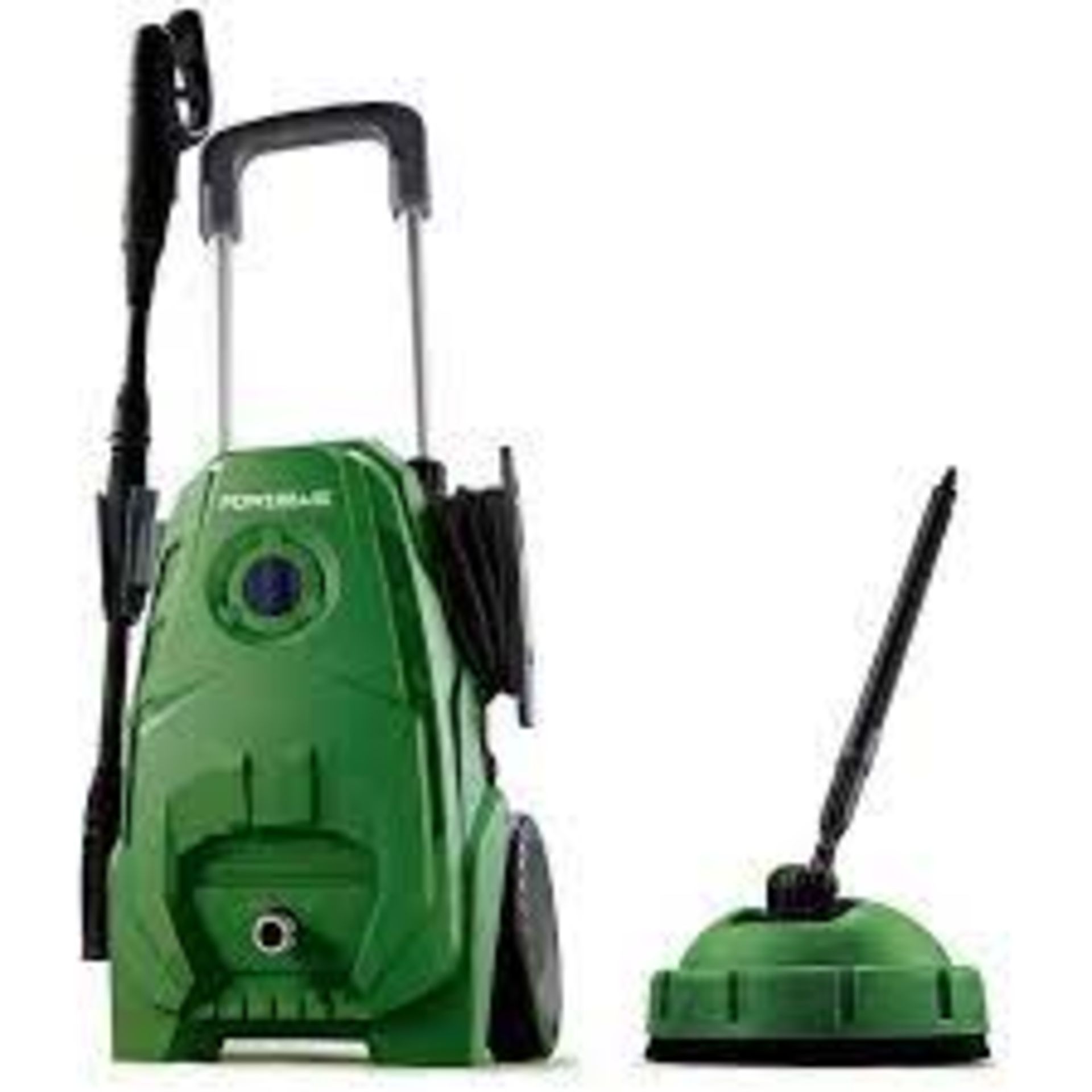 (7A)( 2x Powerbase Pressure Washer Items. (1x 2000W & 1x 1850W)