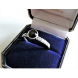Sterling Silver Gemstone Ring New with Gift Pouch