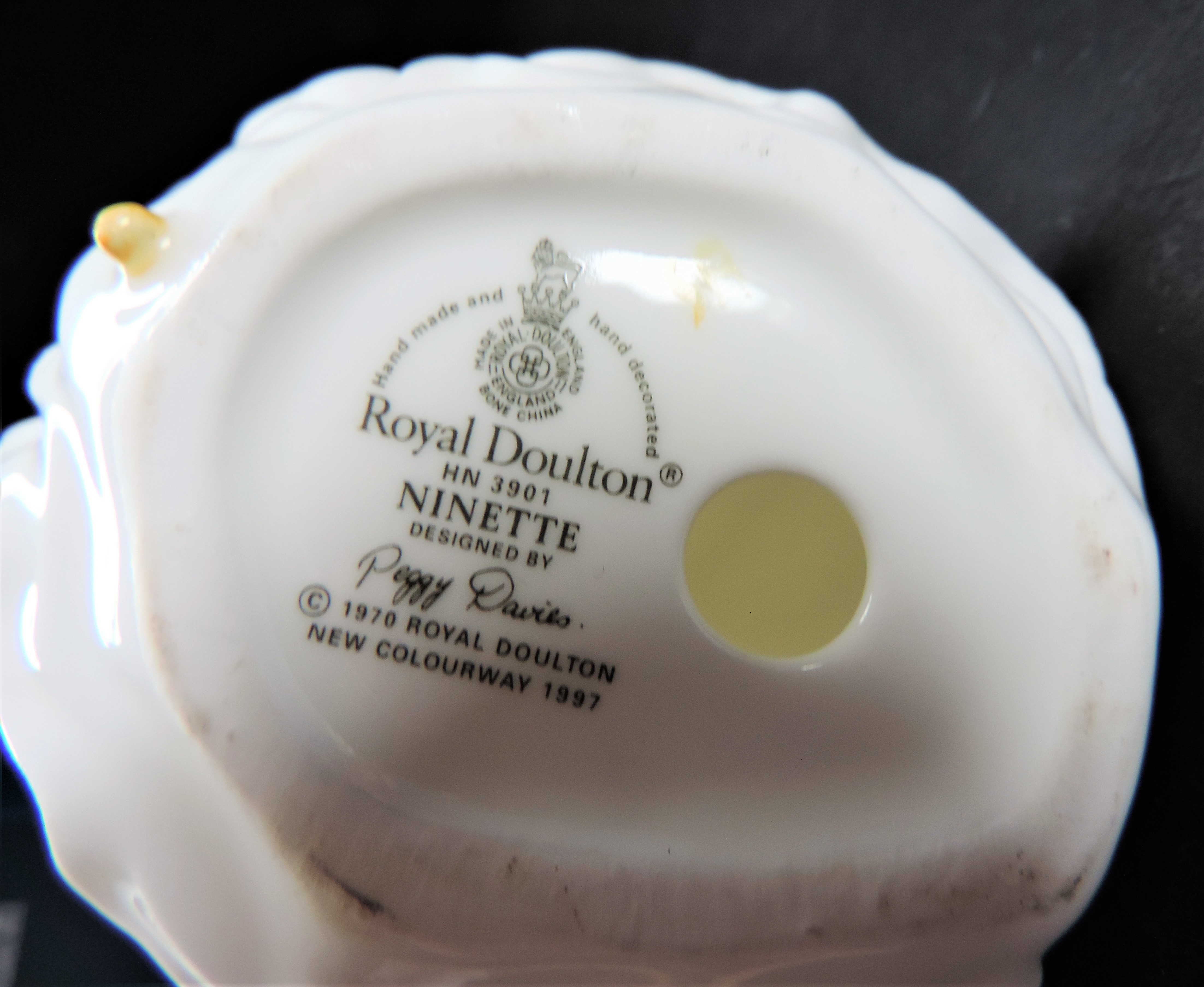 Royal Doulton Porcelain Figurine 'Ninette' - Image 4 of 5
