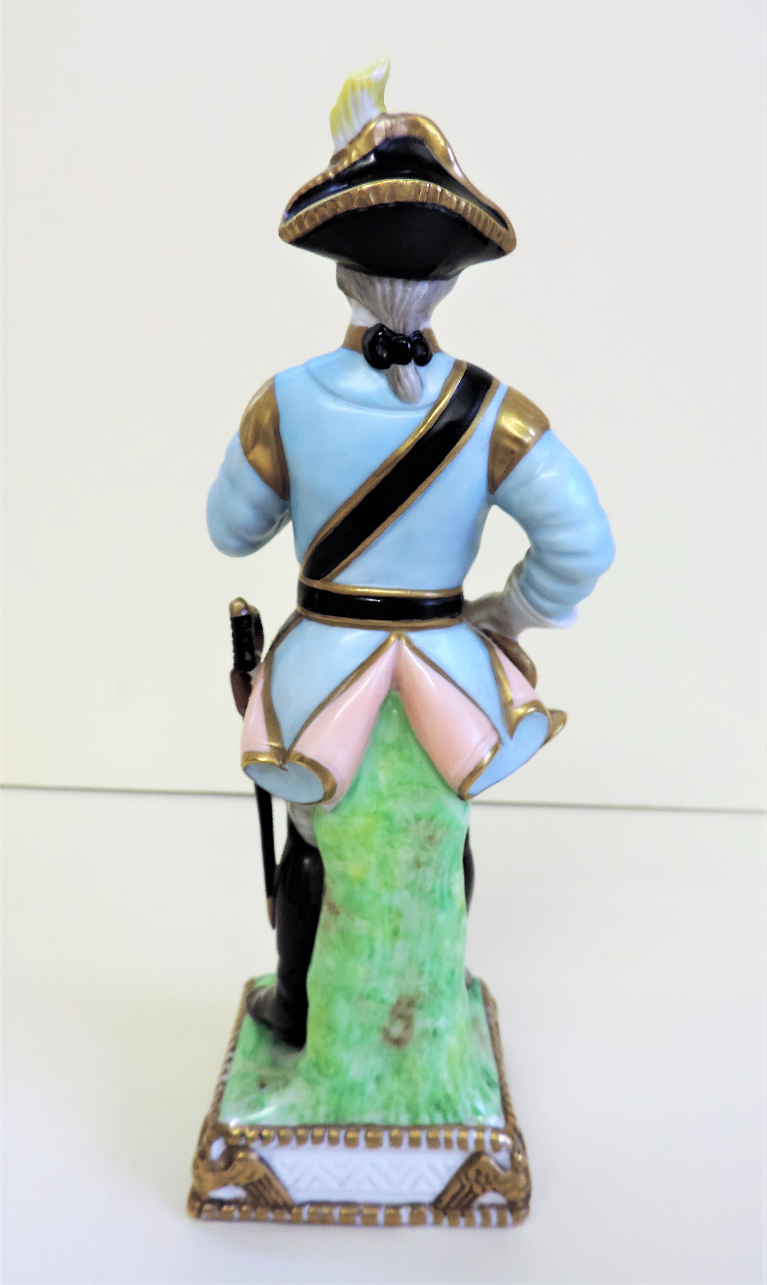 Antique Carl Thieme Dresden Napoleonic Military Figurine 'Hornist' Circa 1890's - Image 5 of 8