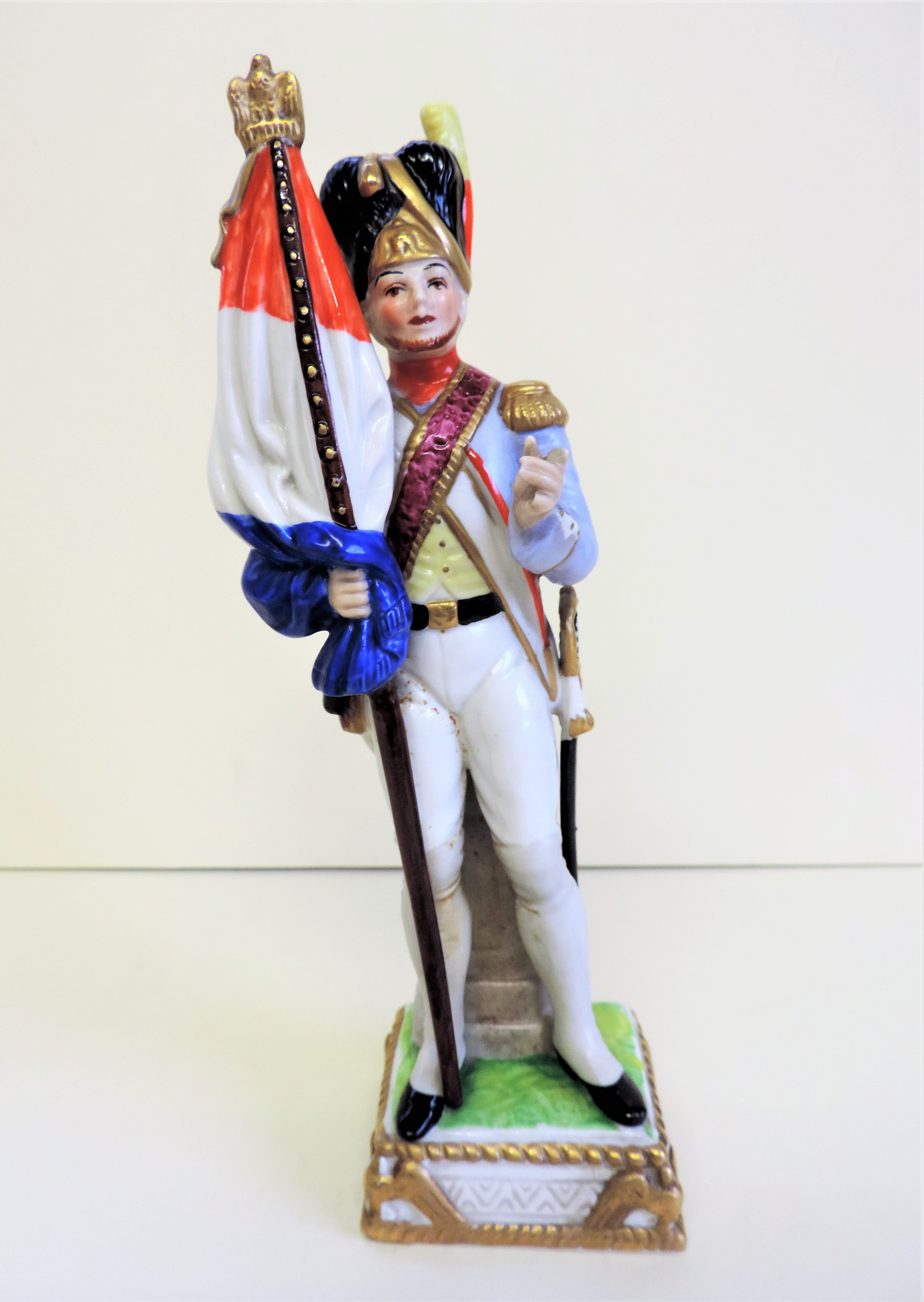 Antique Carl Thieme Dresden Napoleonic Soldier Figurine Circa 1890's - Image 4 of 6