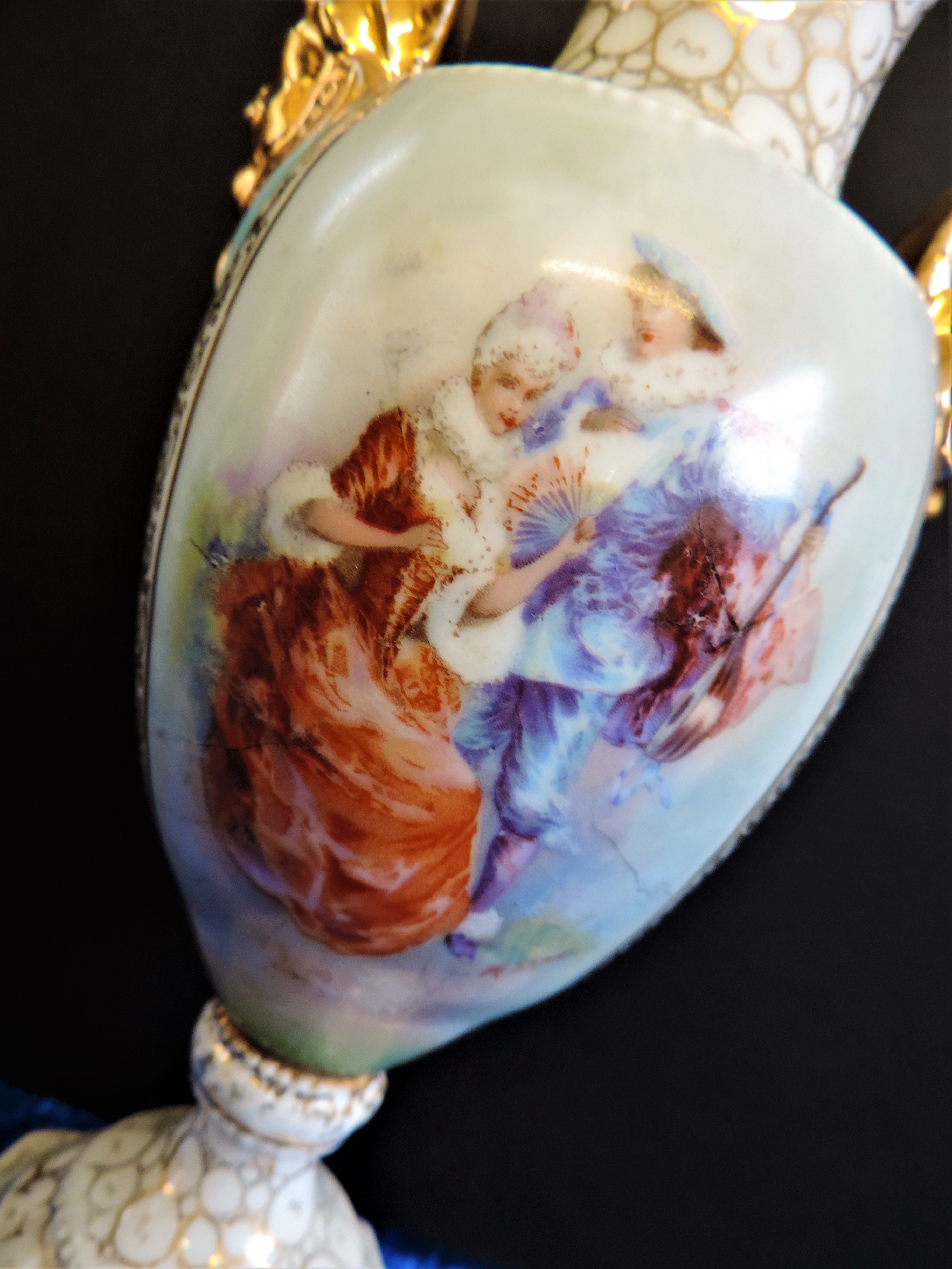 Antique Royal Vienna Porcelain Vase 26cm - Image 9 of 10